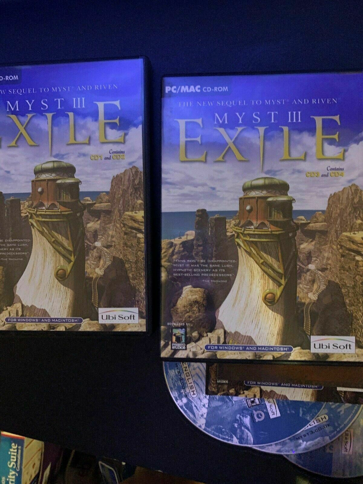 Myst III 3 Exile PC MAC (2001) Manual And Behind The Scene Booklet