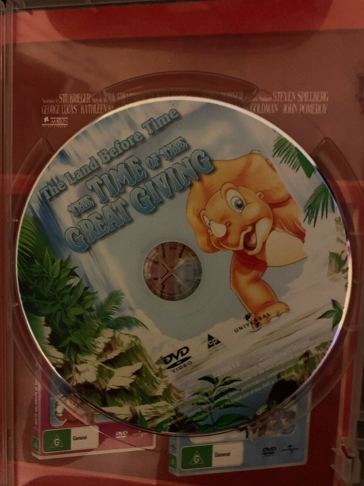 The Land Before Time / Great Valley Adventure / Time of the Great Giving DVD