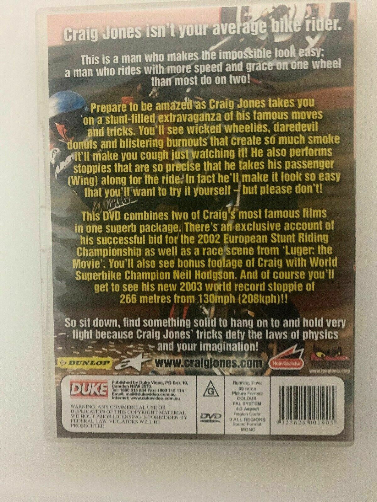 Craig Jones - Laughing All The Way / What It Takes (DVD, 2006)