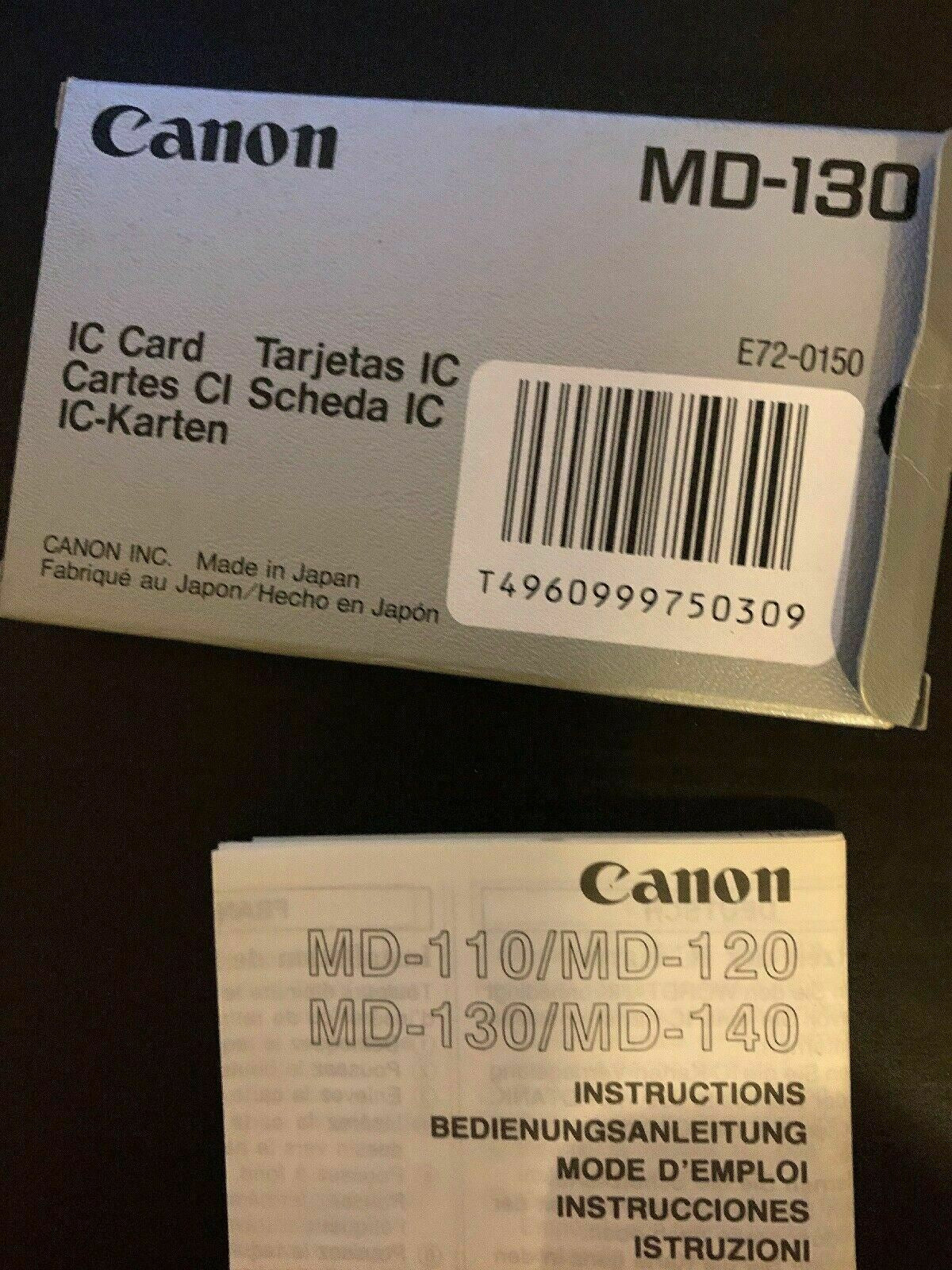 Canon IC Card Spanish Word Tank Multilingual Intelligent Dictionary MD-130