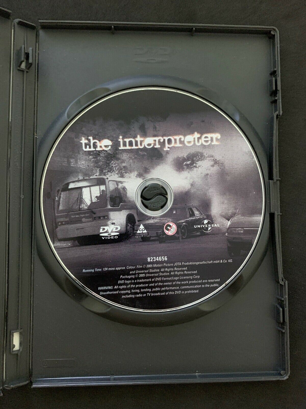 The Interpreter (DVD, 2005) Region 4,2,5 - Nicole Kidman, Sean Penn
