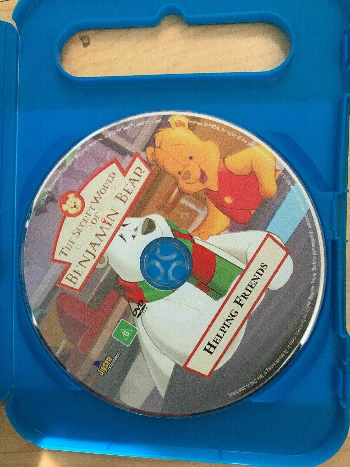 The Secret World Of Benjamin Bear - Helping Friends MOVIE PAL DVD Region 4