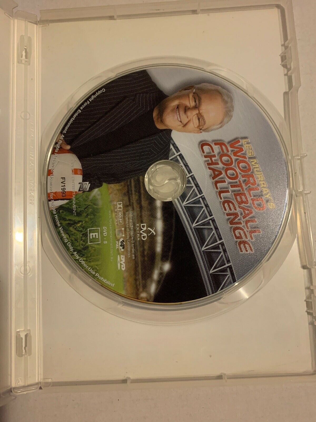 Les Murray's World Football Challenge - Interactive DVD Trivia Game RARE!