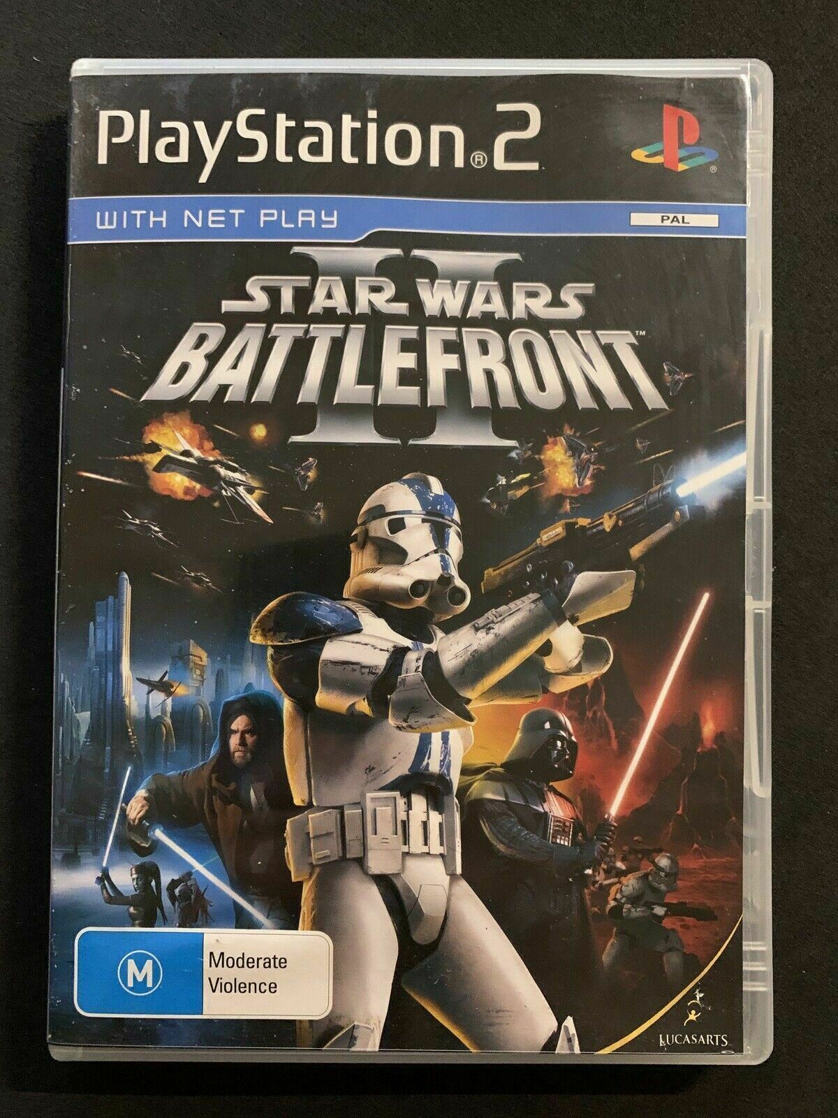 Star Wars Battlefront II - Sony PS2 PAL *Complete* with Manual