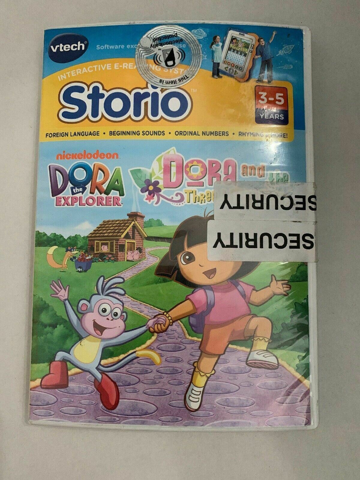 VTech Storio Dora the Explorer Software Learning Game - Dora & the 3 Little Pigs