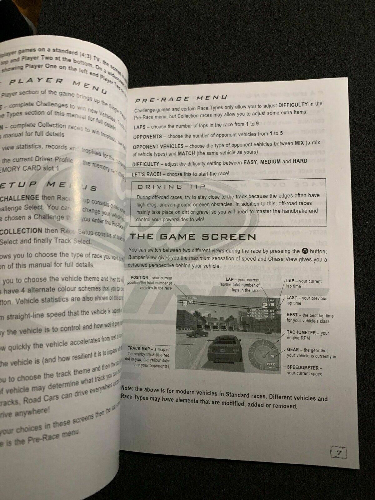 Ford Racing 2 (Playstation 2, 2003) - PS2 PAL Australian Racing Game