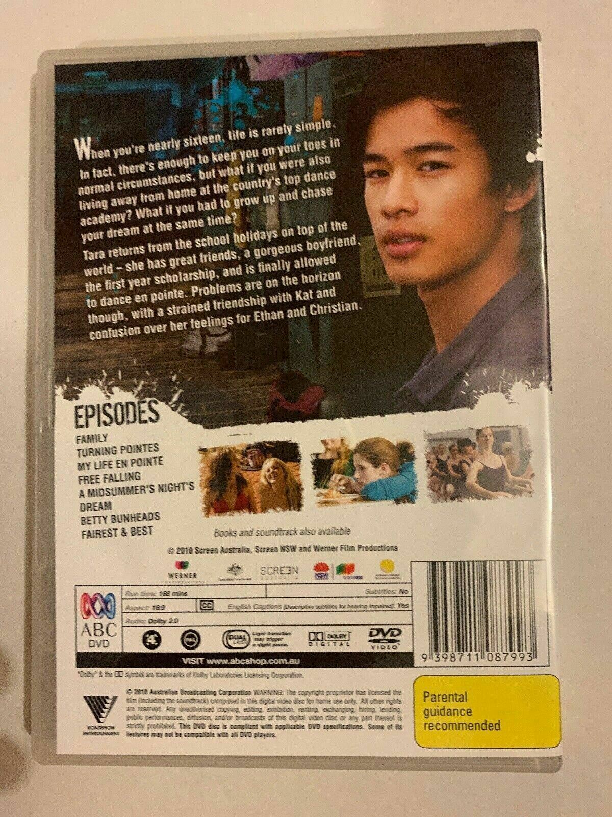 Dance Academy - Turning Pointes (DVD, 2010) Region 4