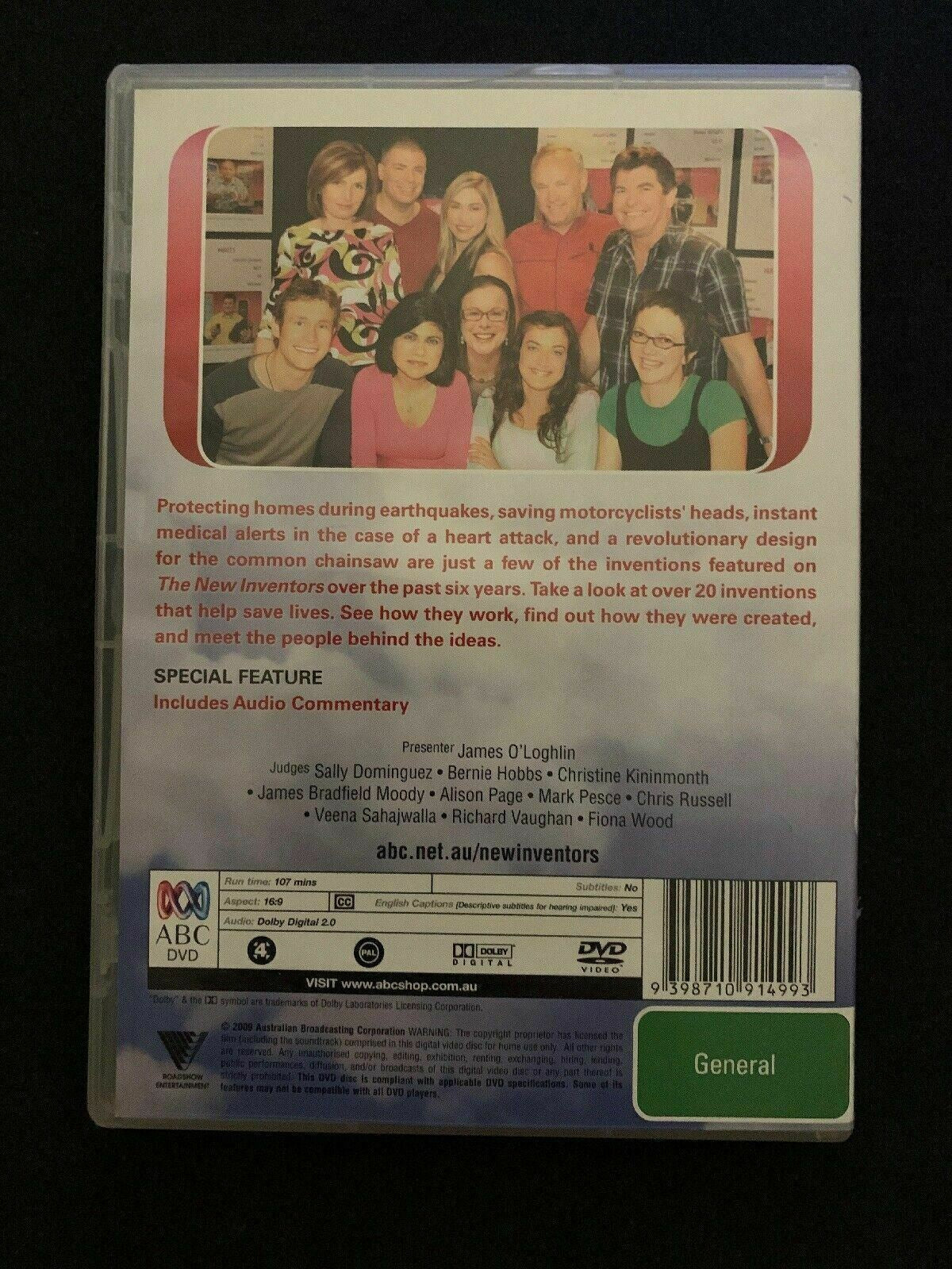 The New Inventors - Save Lives DVD Region 4