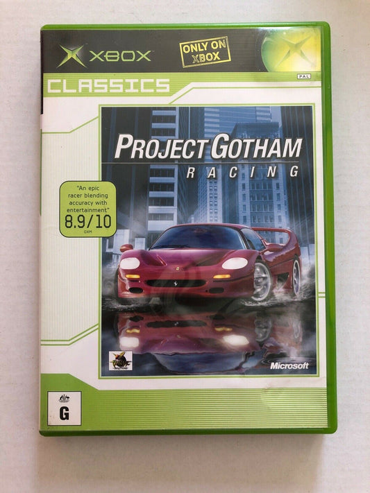 Project Gotham Racing - Microsoft Xbox Original Game