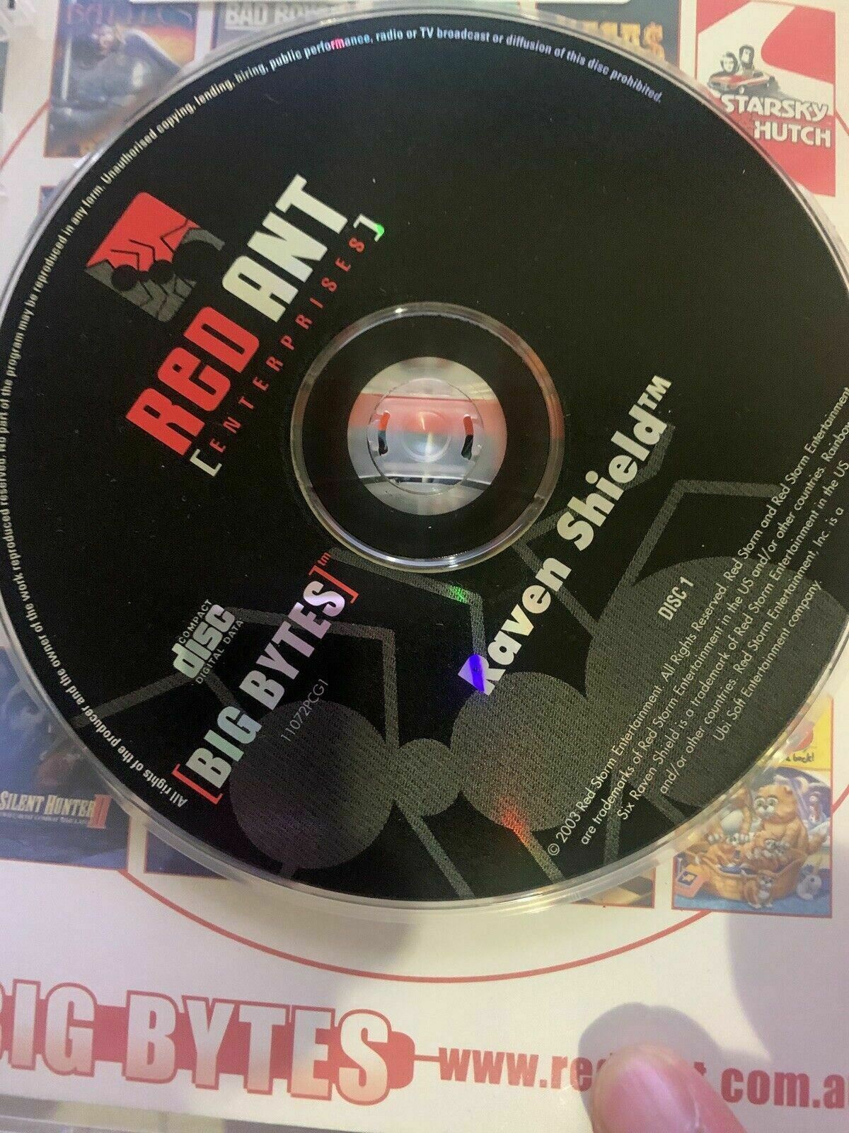 Tom Clancy's Rainbow Six 3 Raven Shield PC CDROM Game Clancys