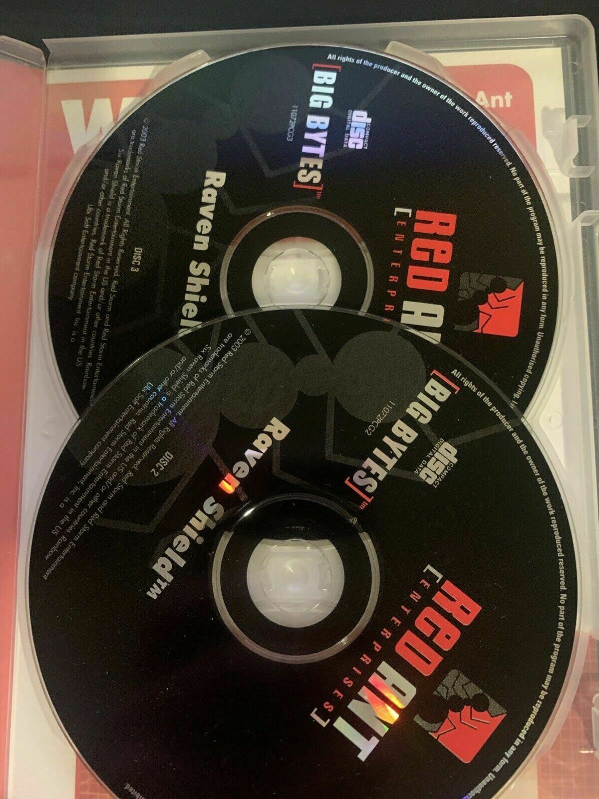 Tom Clancy's Rainbow Six 3 Raven Shield PC CDROM Game Clancys
