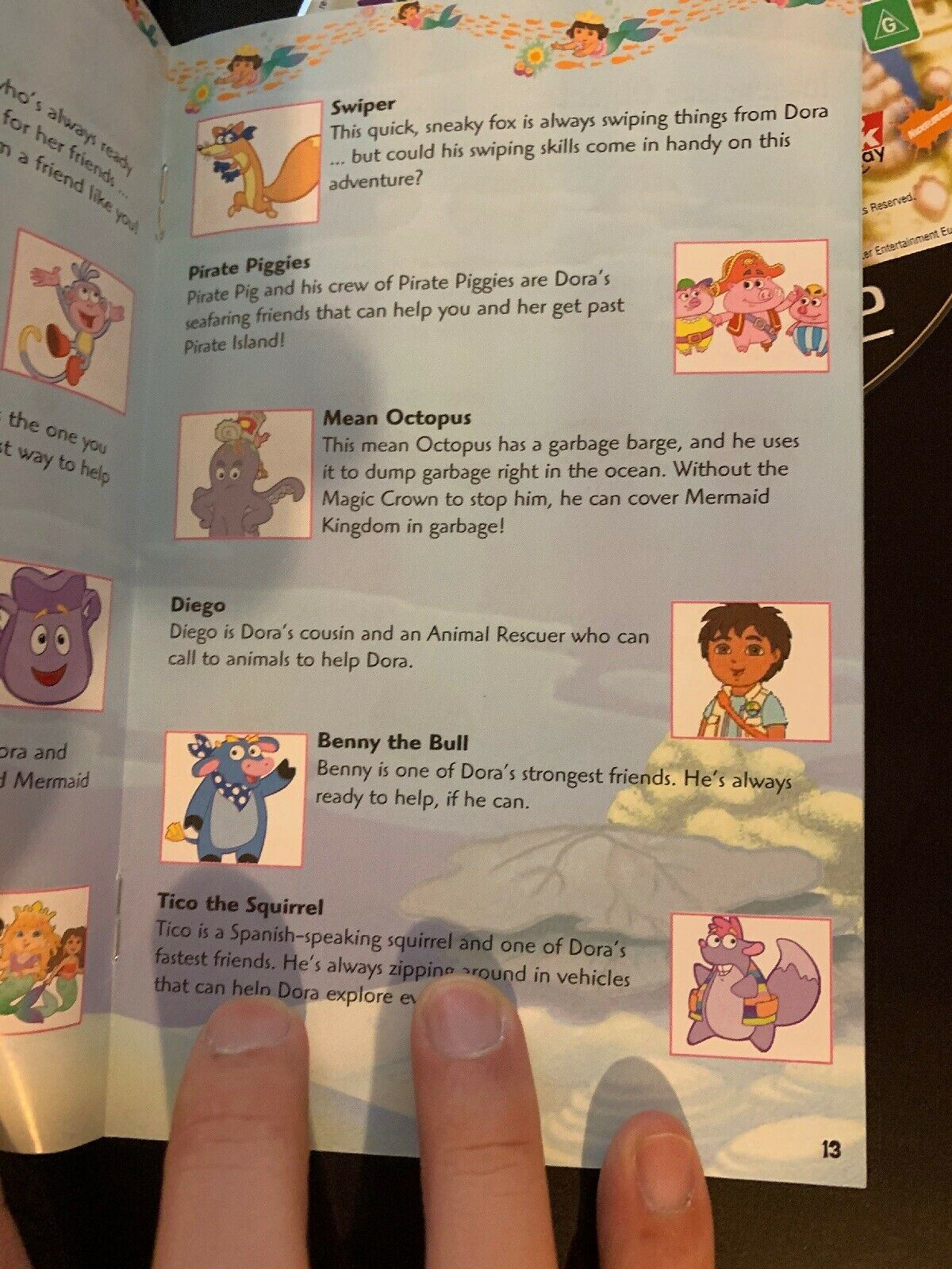 Dora the Explorer: Dora Saves the Mermaids Sony PlayStation 2, 2008 With Manual