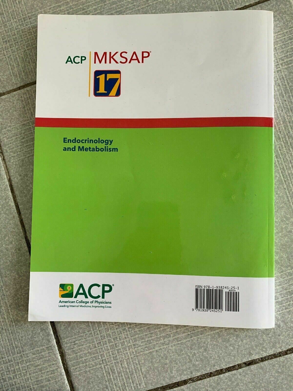 ACP MKSAP 17 Endocrinology And Metabolism Amercian College Of Physicians