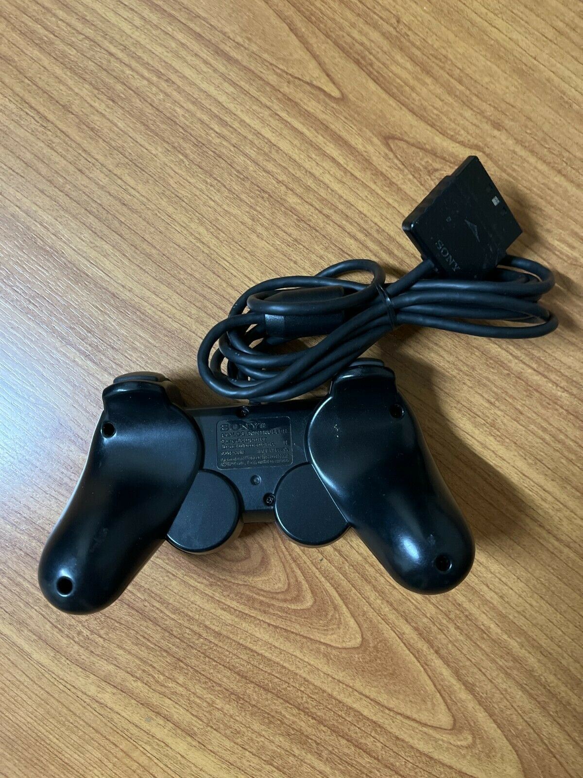 Genuine Sony PlayStation 2 CONTROLLER Black Analog Dual Shock PS1 PS2 SCPH-1200