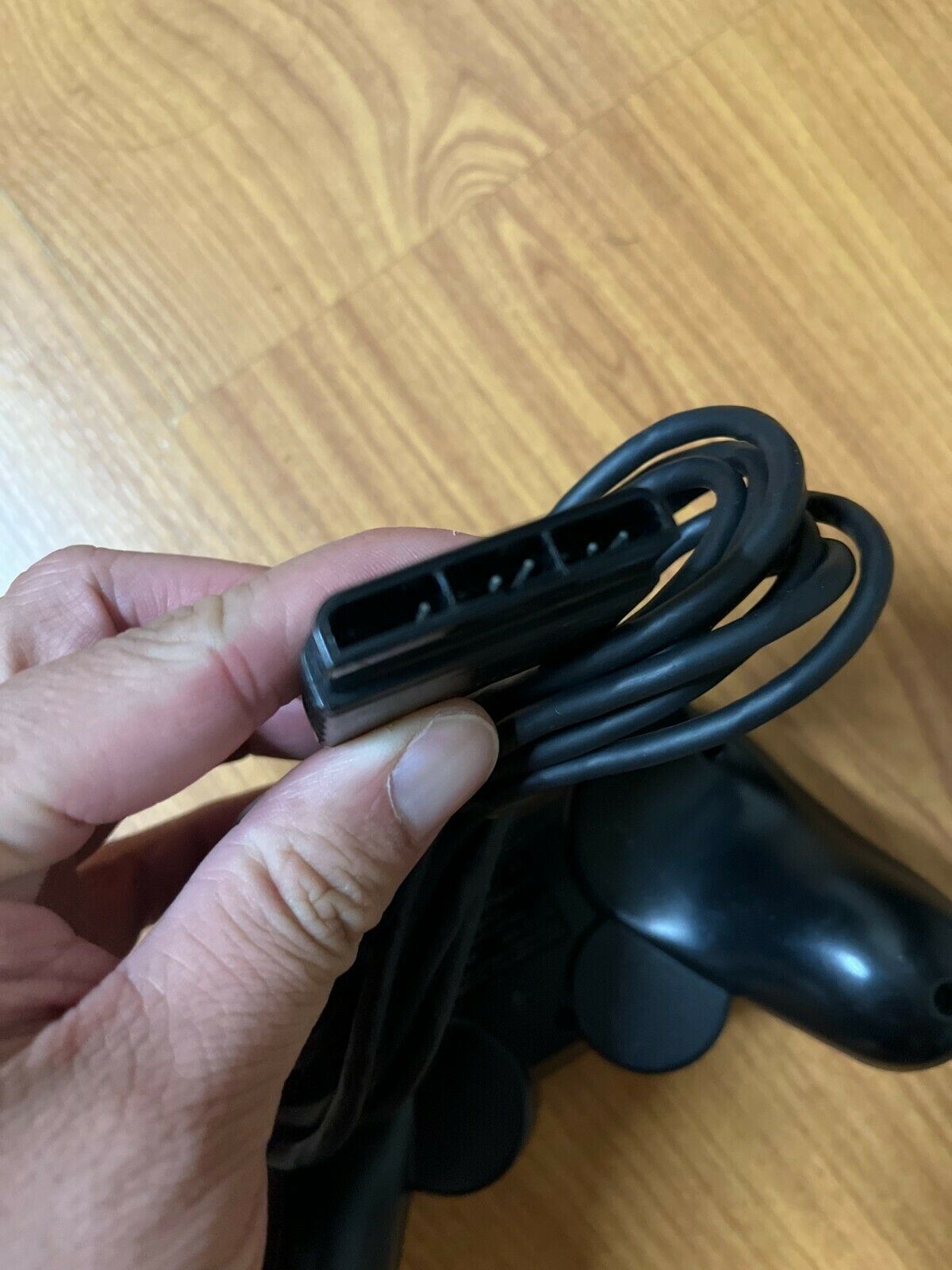 Genuine Sony PlayStation 2 CONTROLLER Black Analog Dual Shock PS1 PS2 SCPH-1200