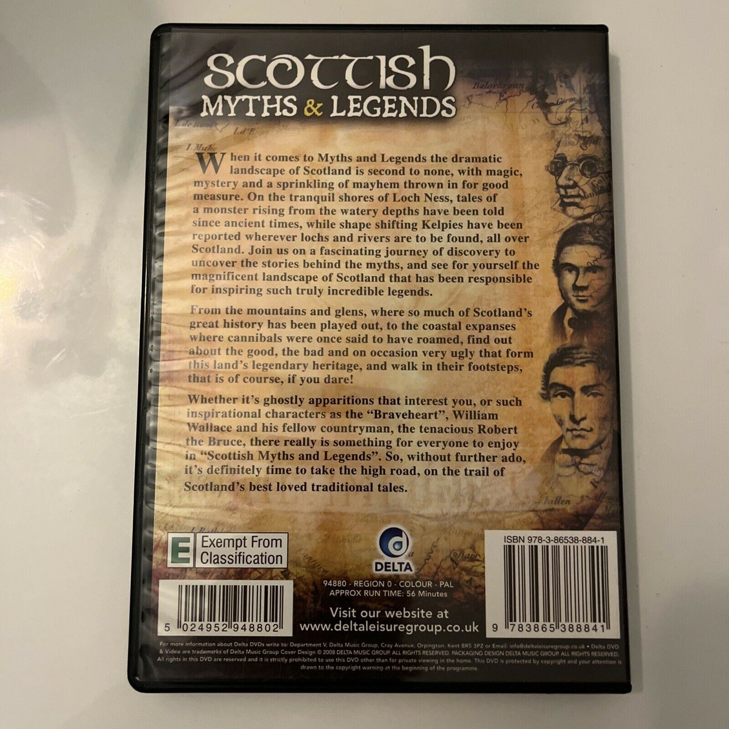 Scottish Myths & Legends (DVD, 2008) All Regions