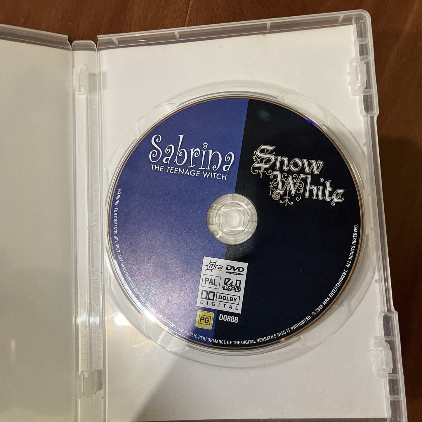 Sabrina The Teenage Witch / Snow White - The Fairest Of Them All (DVD, 1996)
