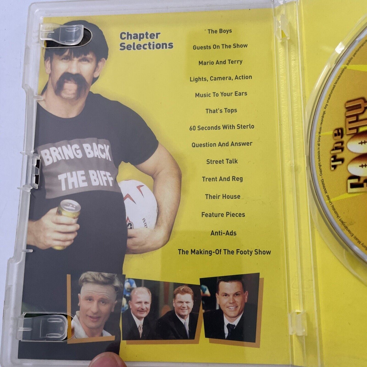 The Footy Show - Greatest Hits 1994-2002 (DVD, 2002) All Regions