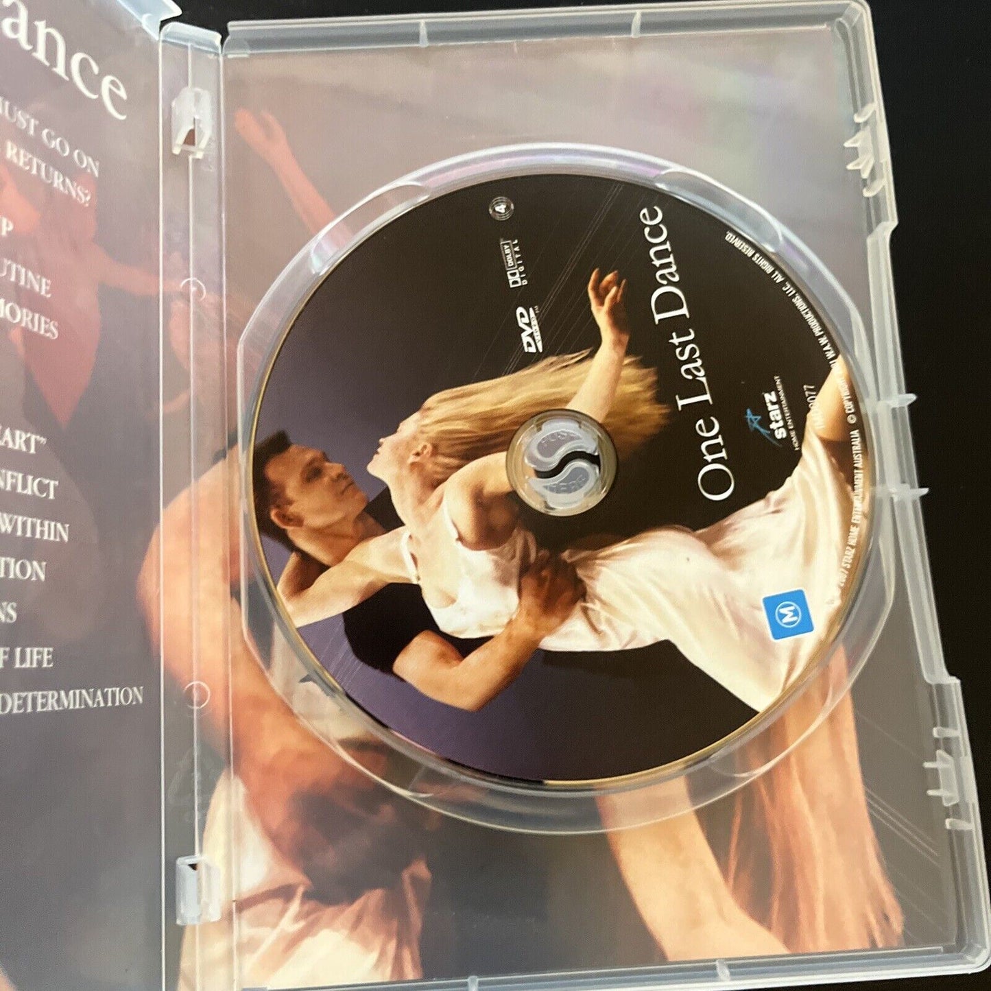 One Last Dance (DVD, 2001) Patrick Swayze Region 4