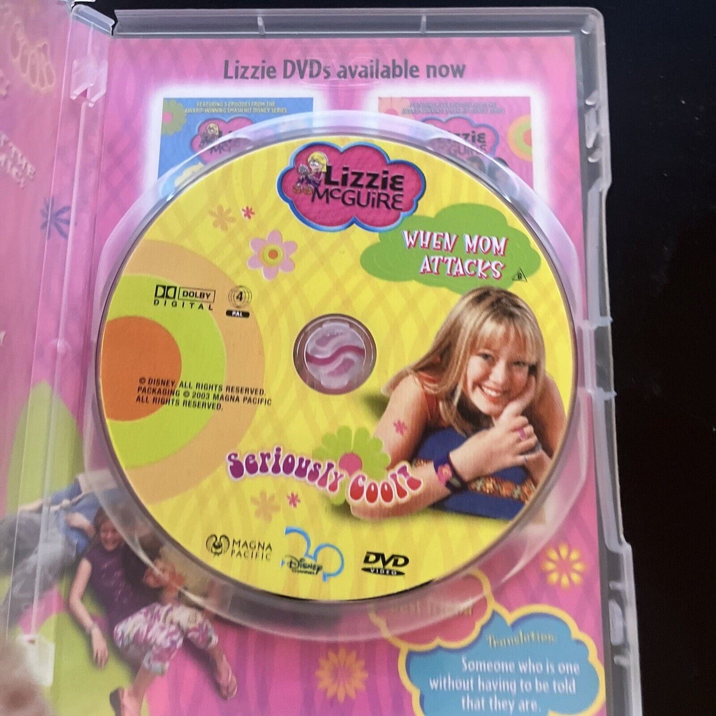 Lizzie McGuire - When Mom Attacks : Vol 1 (DVD, 2001) Hilary Duff Region 4