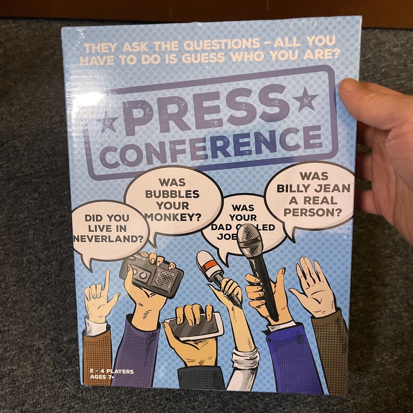*New Sealed* Press Conference - Role Playing Party Game Ages 7+