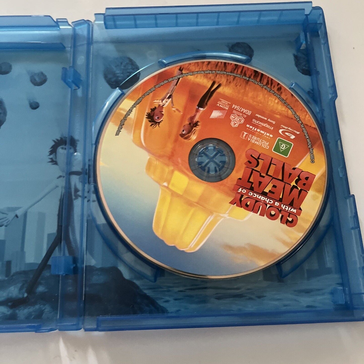 Cloudy With A Chance Of Meatballs (Blu-ray, 2009) All Regions
