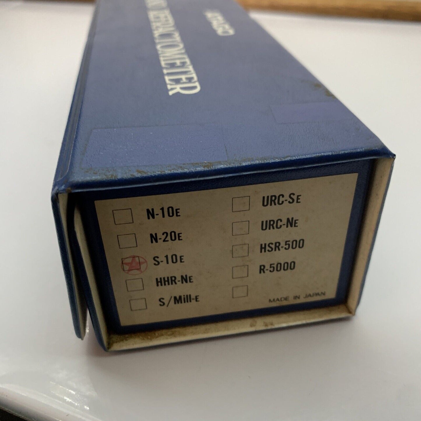 Atago Hand Refractometer S-10E Salt 0-10% Made In Japan Mint Condition