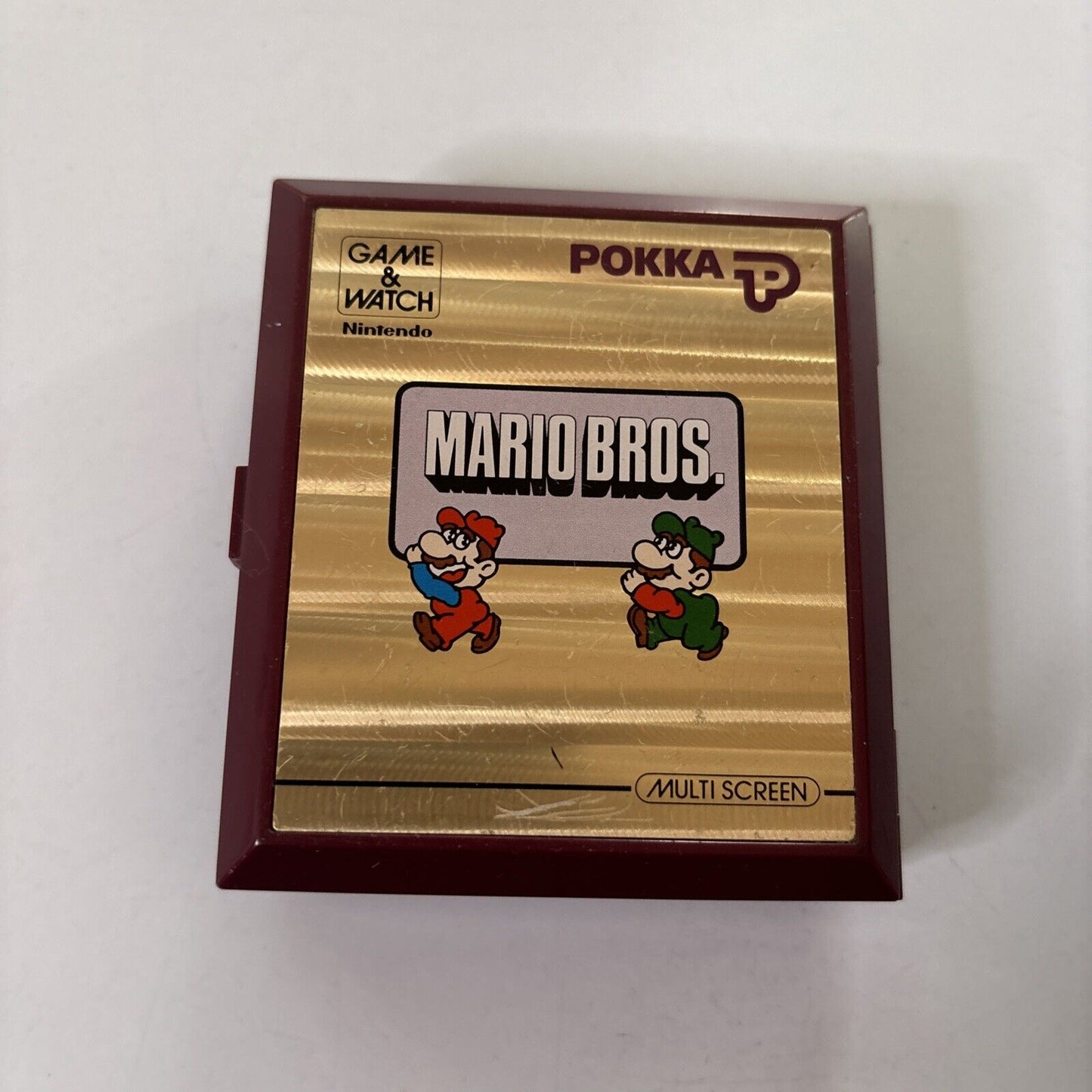 Mario Bros. Game & Watch Pokka MW-56 1983