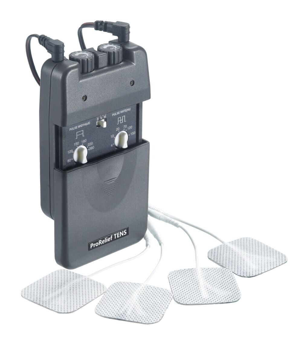 Physiotherapy TENS Machine Dual Channel for Back Shoulder & Leg Knee Pain Relief