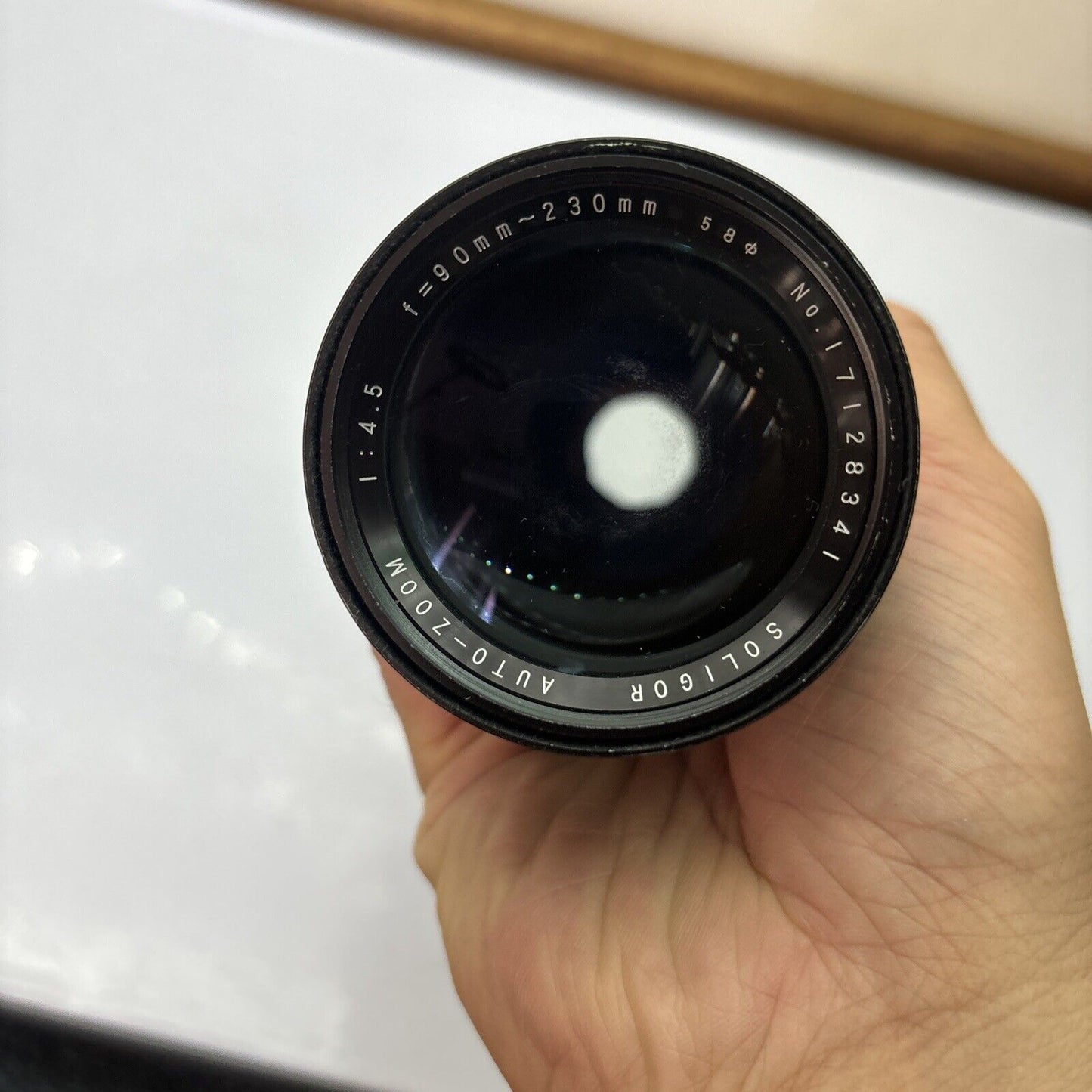 Soligor Auto Zoom 1:4.5 F=90mm-230mm 58 No 17128341 Lens