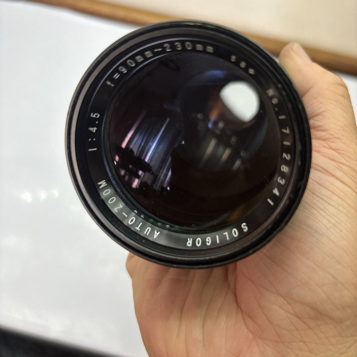 Soligor Auto Zoom 1:4.5 F=90mm-230mm 58 No 17128341 Lens