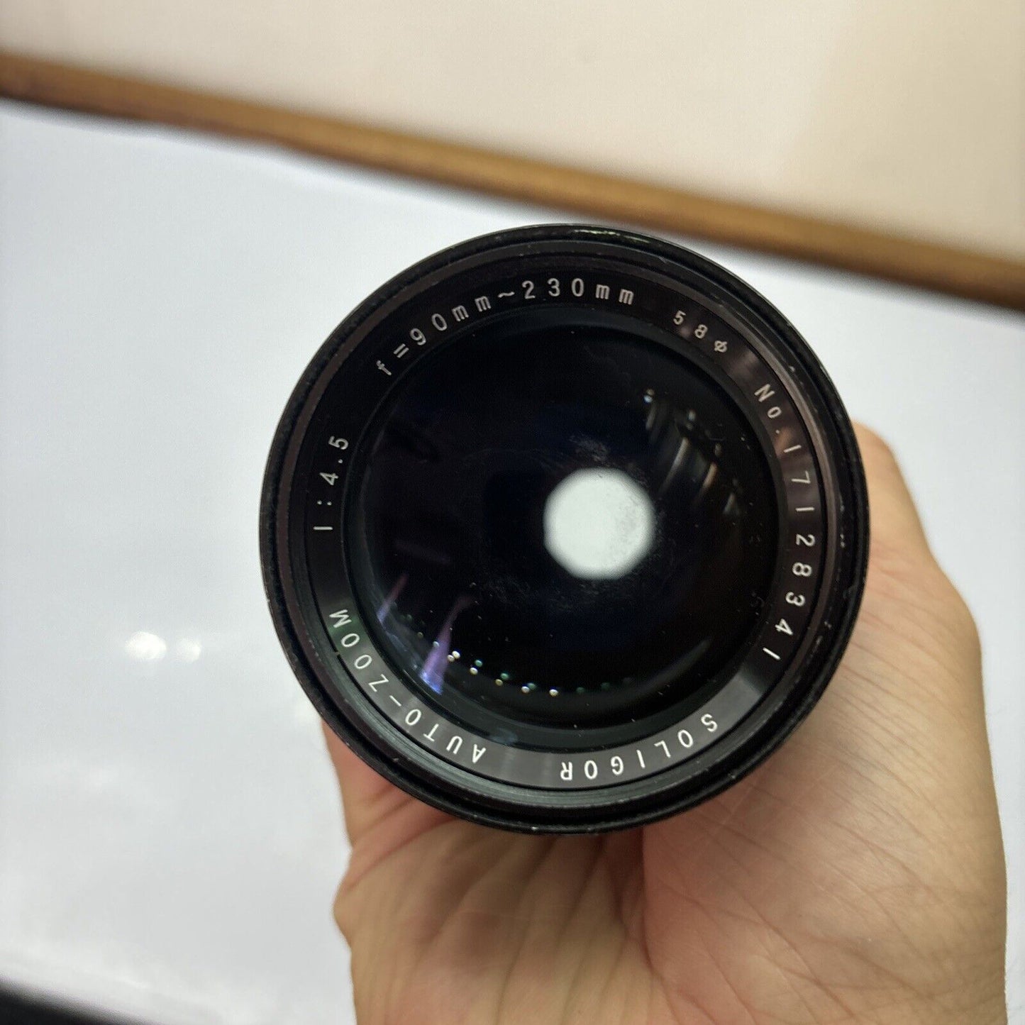 Soligor Auto Zoom 1:4.5 F=90mm-230mm 58 No 17128341 Lens
