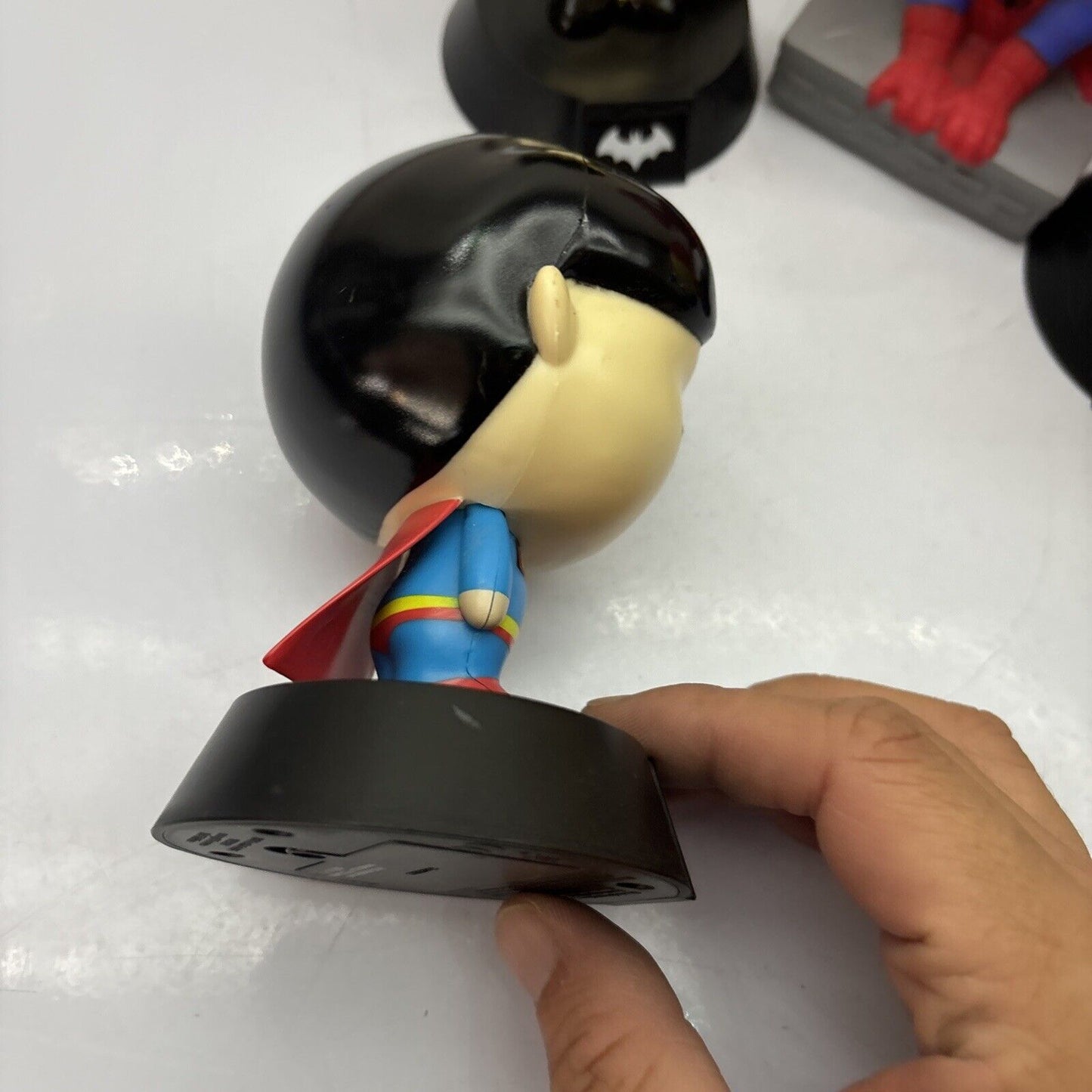 4x Iron Man, Superman, Batman, Spiderman Nightlight Paladone 5" Figure Moose