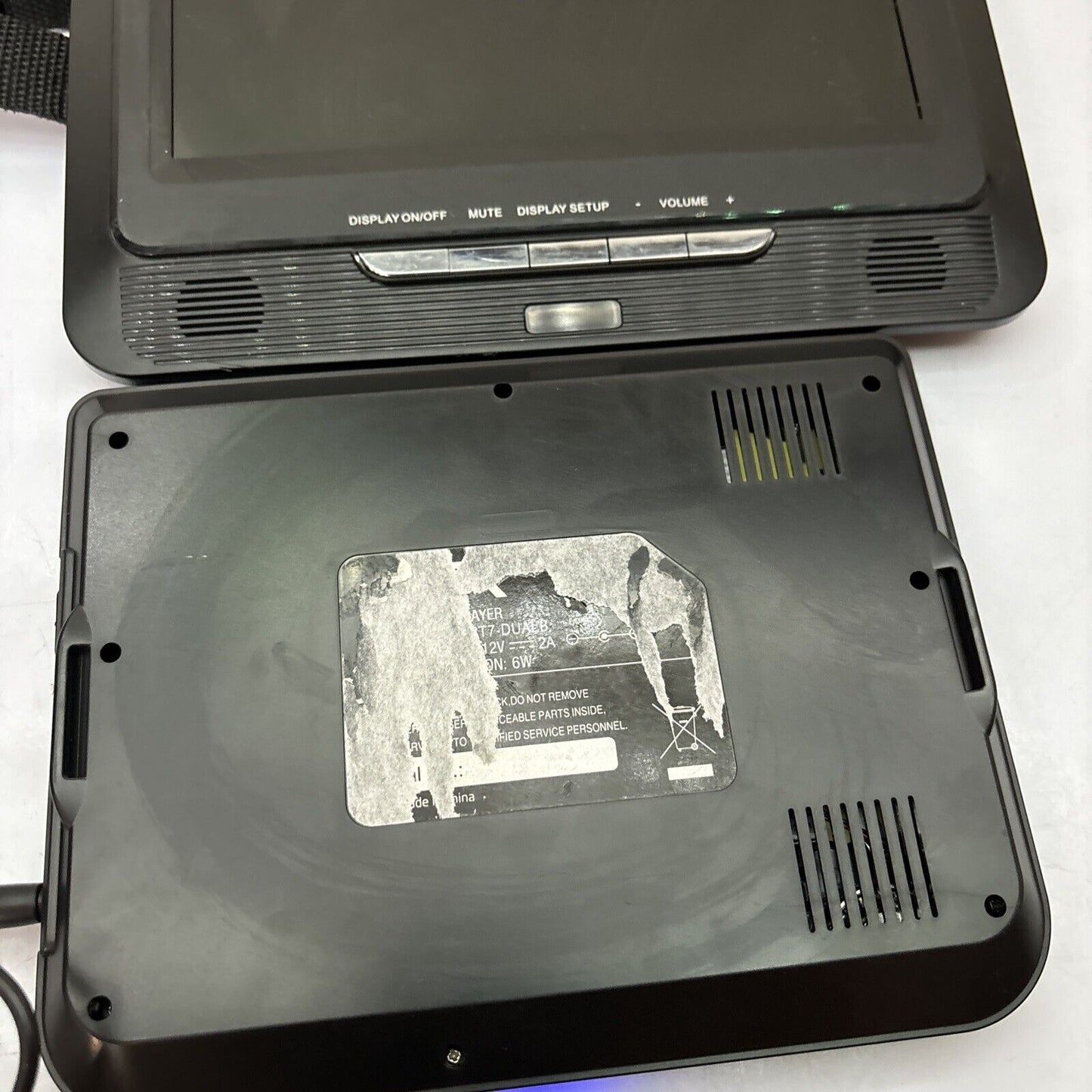 7" & 9" Protab Portable Screen For DVD Player PTBPDDS9BLK