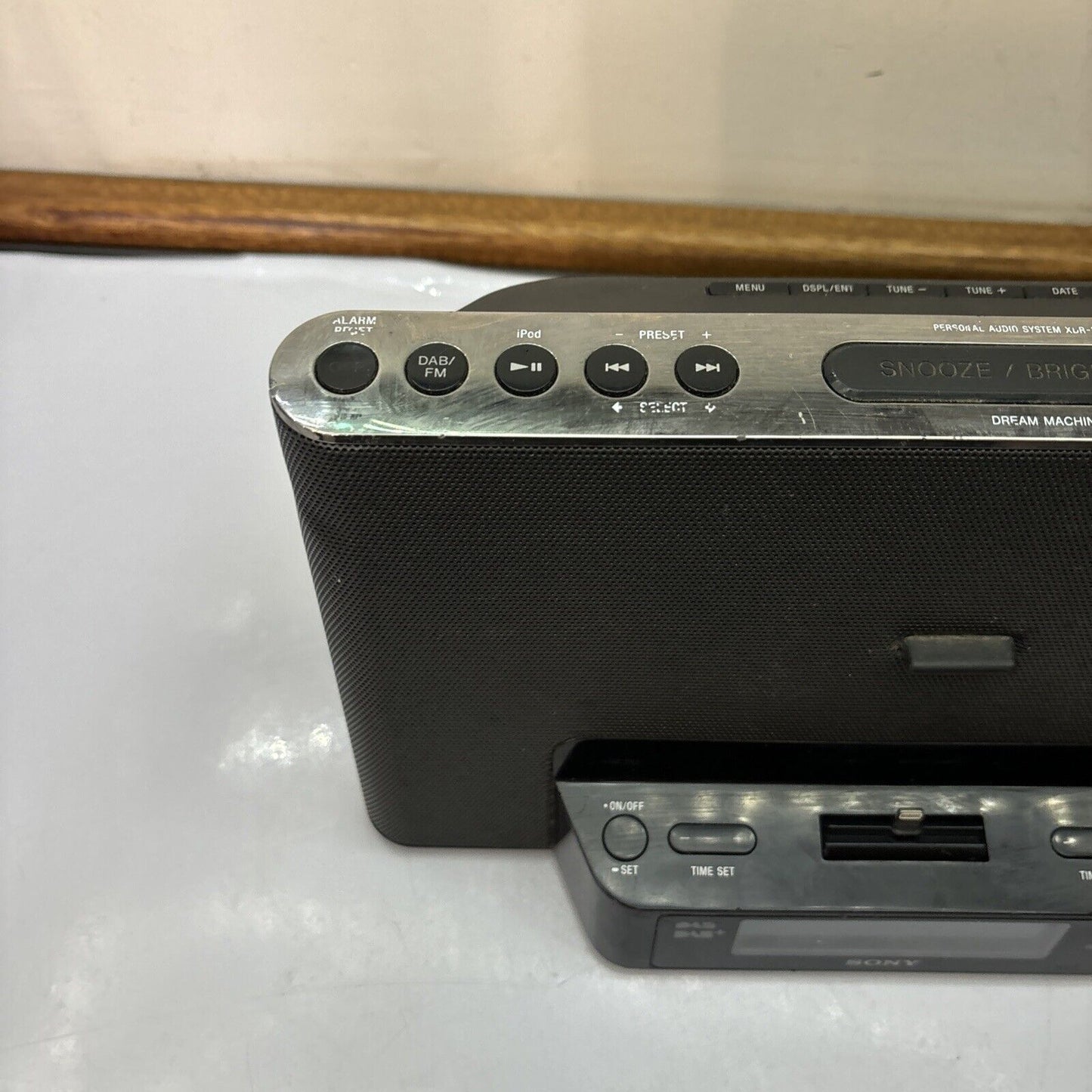 Sony Dream Machine XDR-DS16iPN DAB+ FM Radio Audio System *iPod Port Not Working