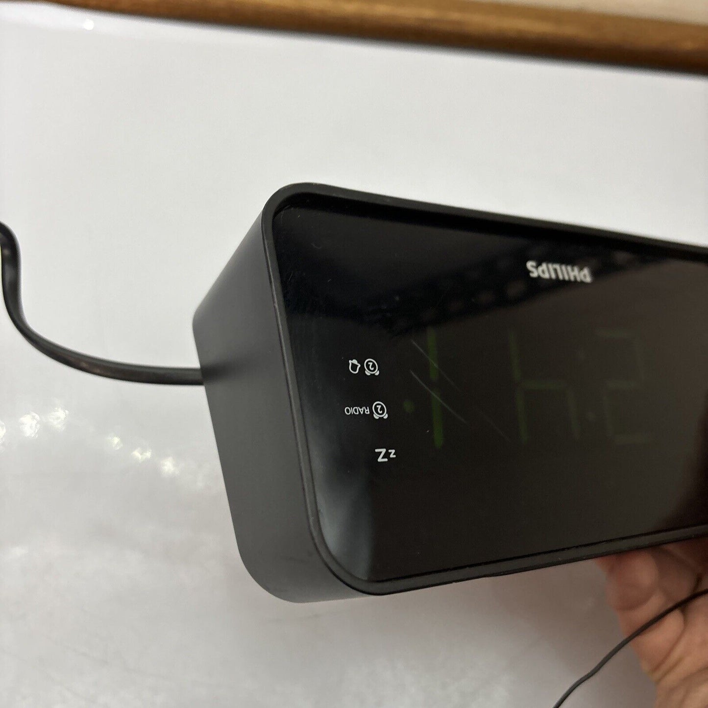 Philips AJ3232B/79 Big LED Alarm Clock AM/FM Radio