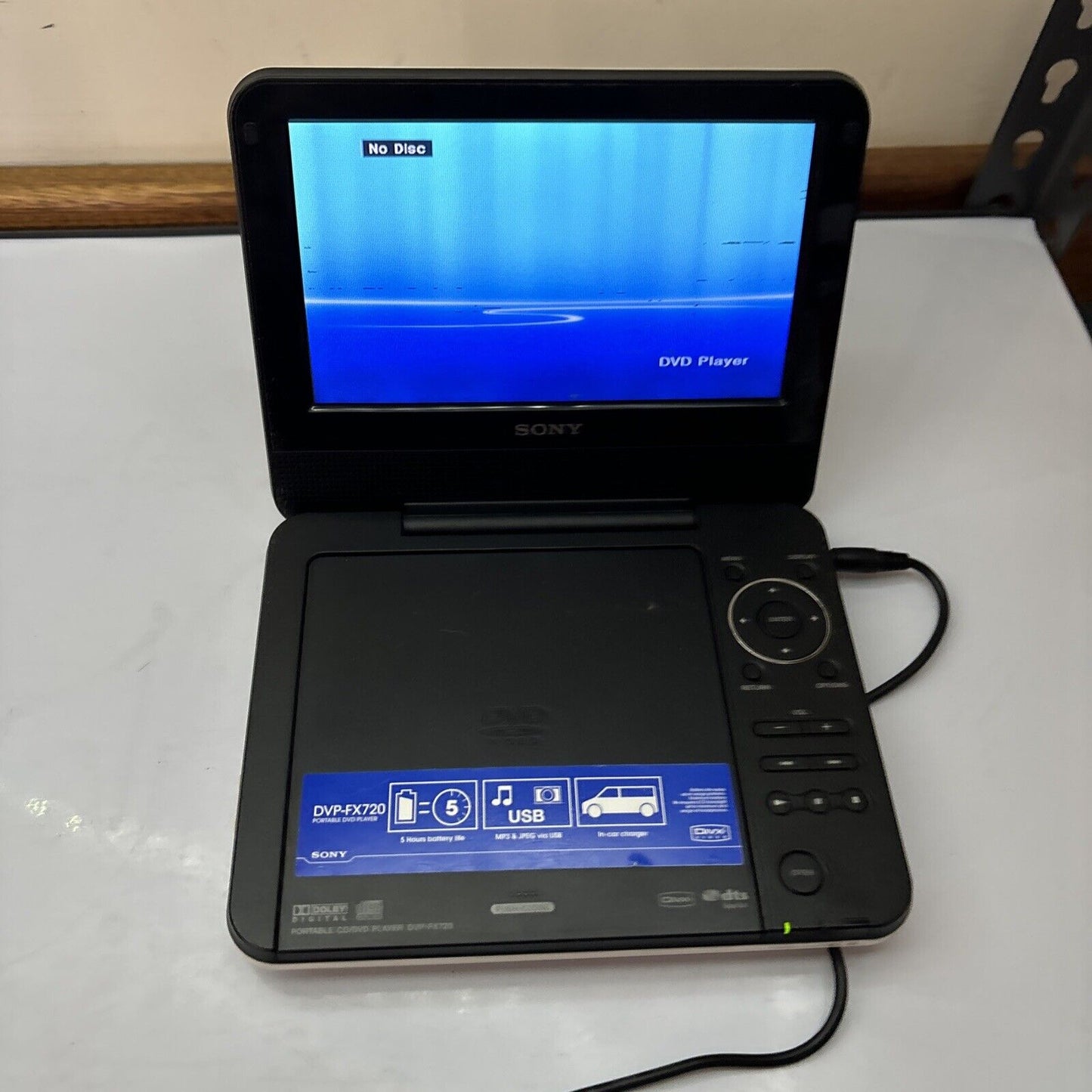 Sony & Audiosonic Portable DVD Player *Not Working - For Parts Or Repair*