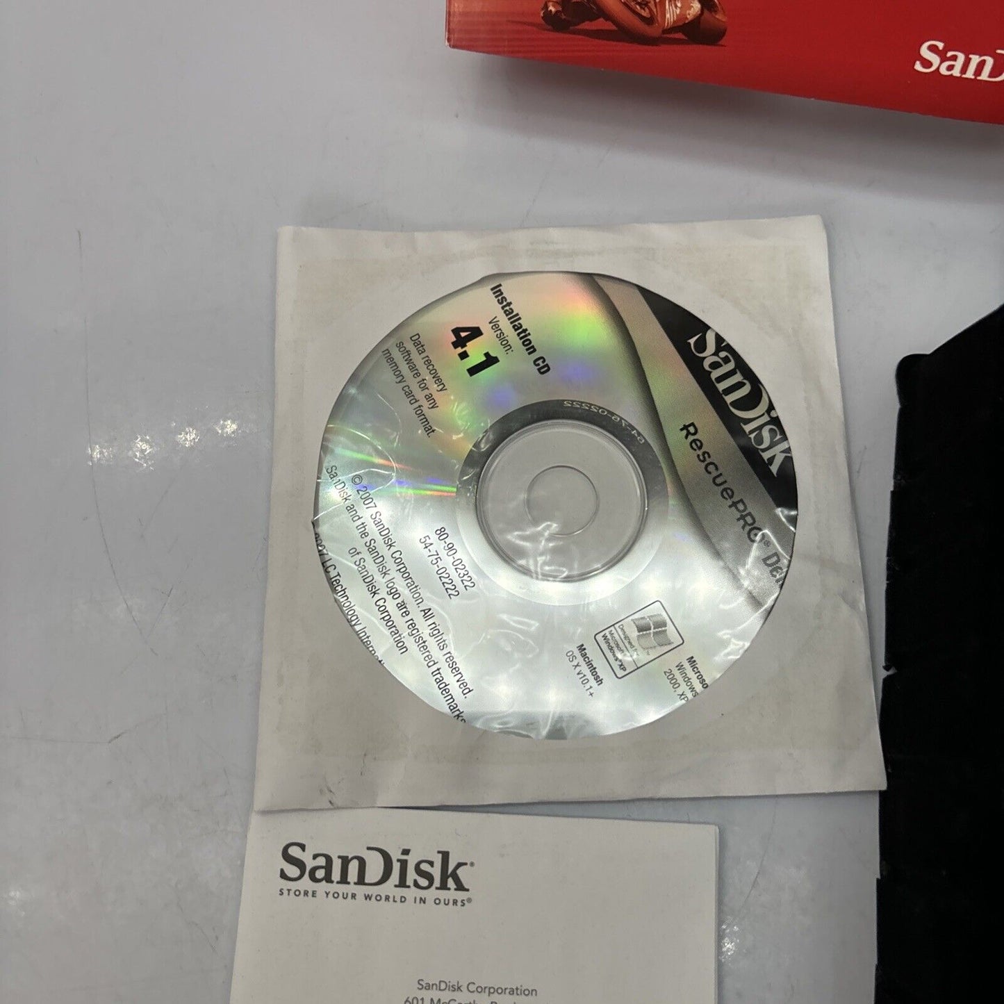 SanDisk Extreme Ducati Edition 4GB Compact Flash