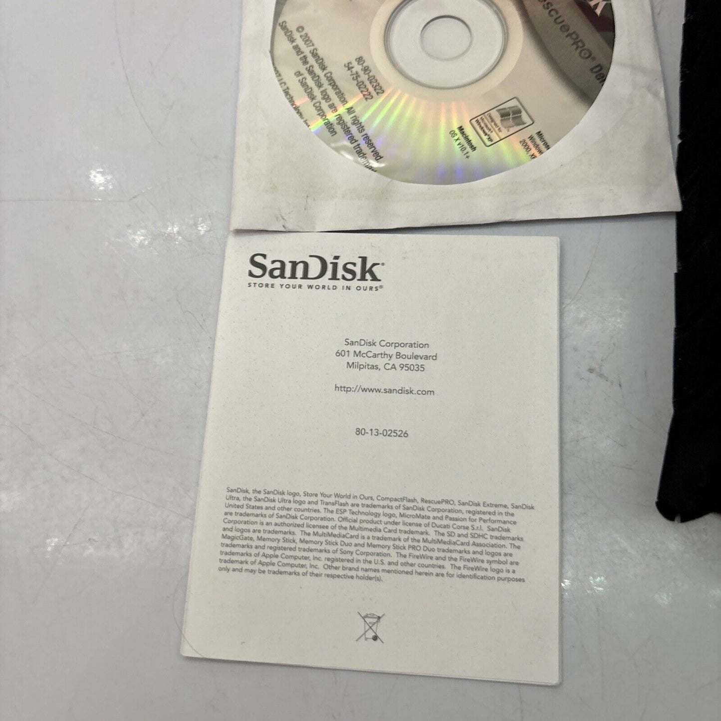 SanDisk Extreme Ducati Edition 4GB Compact Flash
