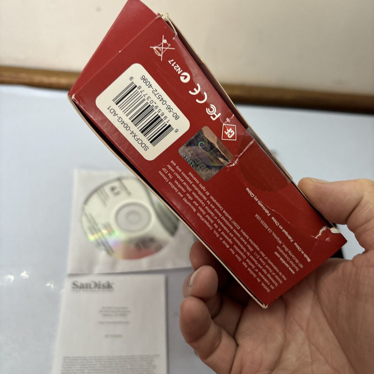 SanDisk Extreme Ducati Edition 4GB Compact Flash