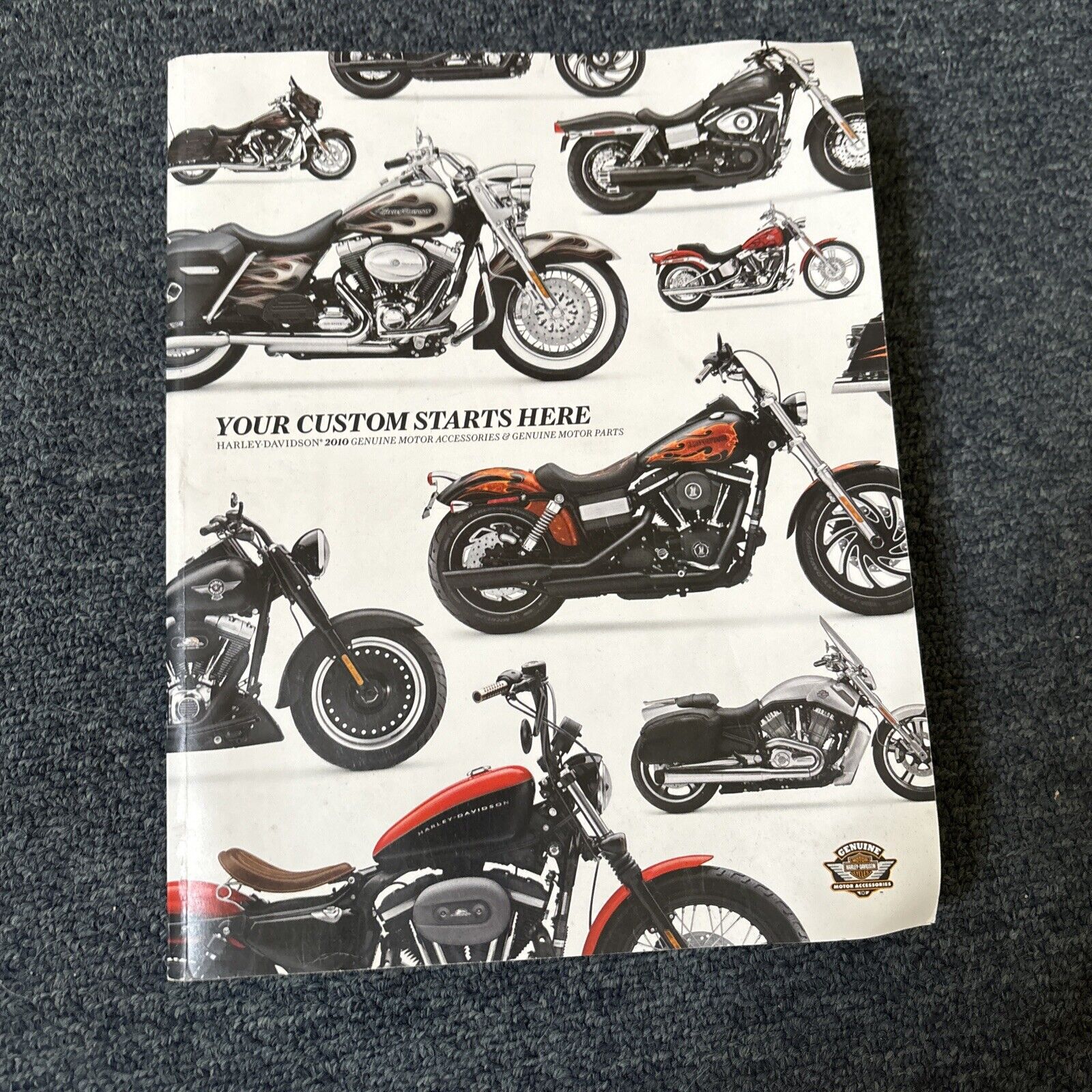 HarleyDavidson 2010 Genuine Motor Accessories & Motor Parts Catalog