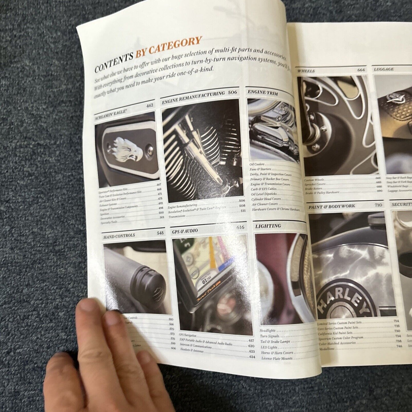 Harley-Davidson 2010 Genuine Motor Accessories & Motor Parts Catalog