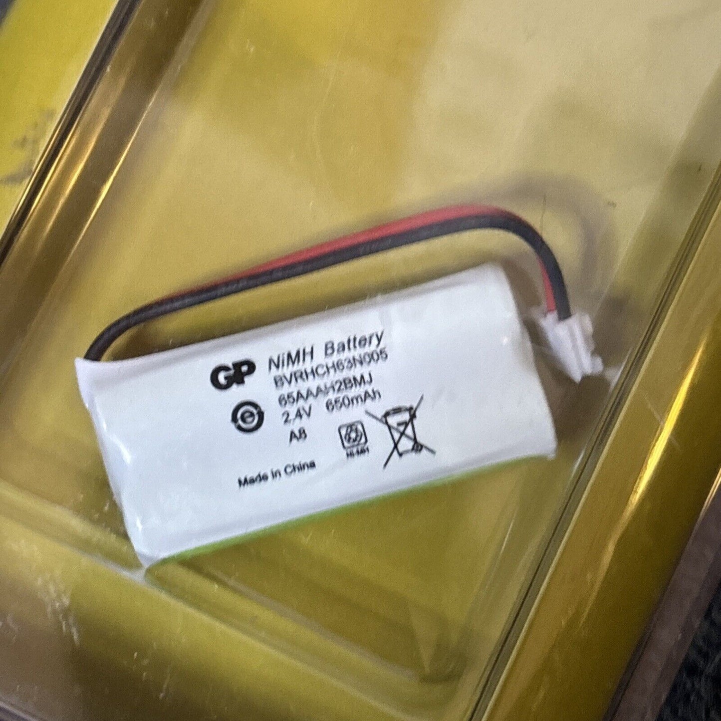 Battery World CTB96 - 2.4V NIMH CORDLESS PHONE BATTERY *New Sealed*