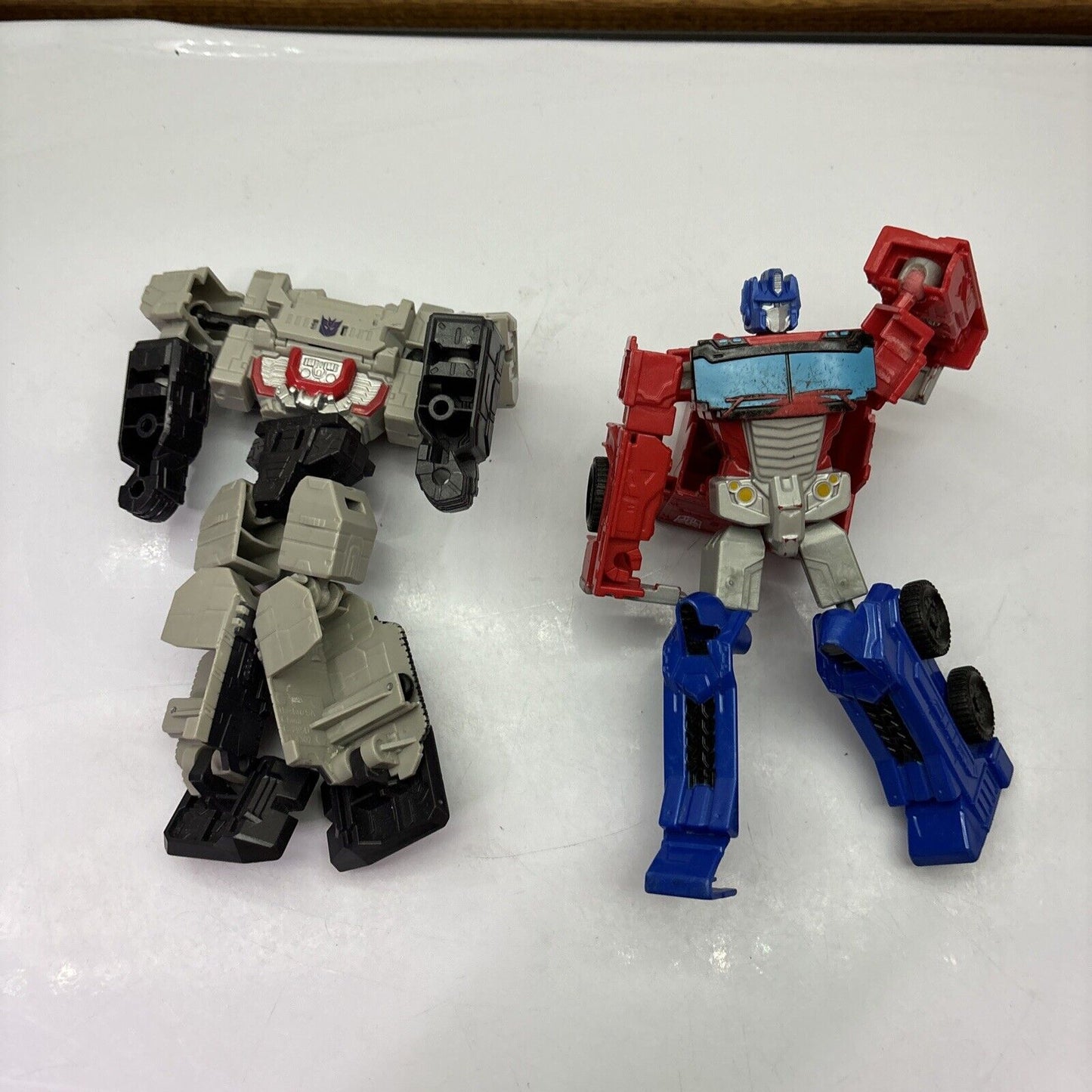 Transformers Optimus Prime & Megatron Figure C-295D E4302 E0771 *Missing Parts*