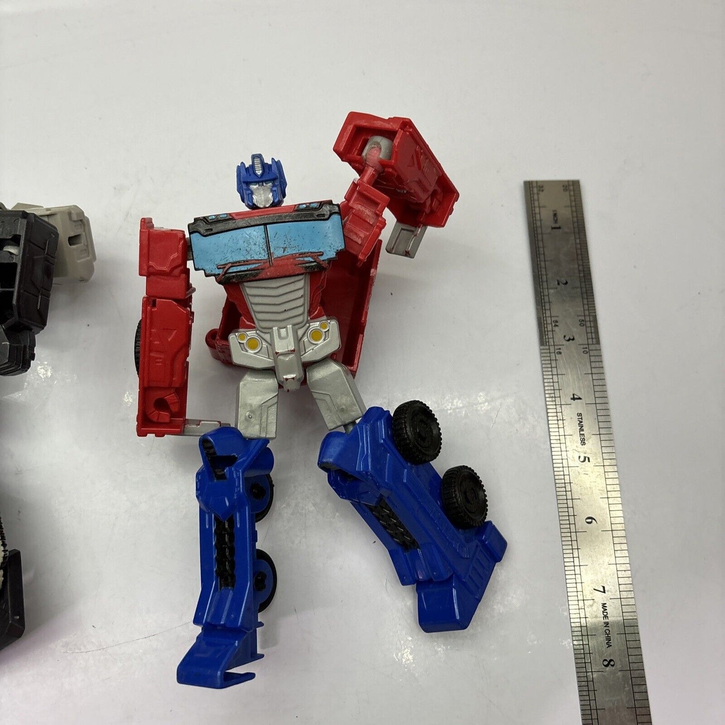 Transformers Optimus Prime & Megatron Figure C-295D E4302 E0771 *Missing Parts*