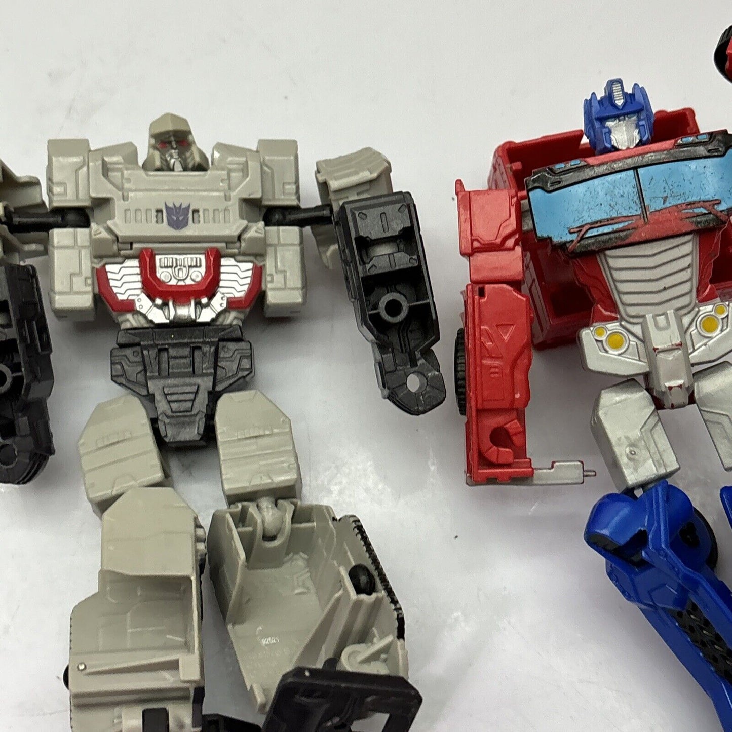 Transformers Optimus Prime & Megatron Figure C-295D E4302 E0771 *Missing Parts*