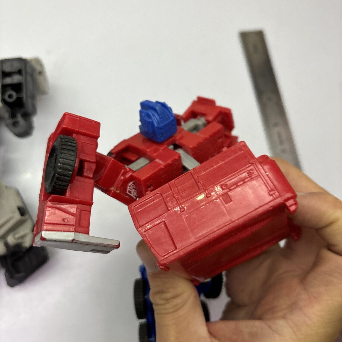 Transformers Optimus Prime & Megatron Figure C-295D E4302 E0771 *Missing Parts*