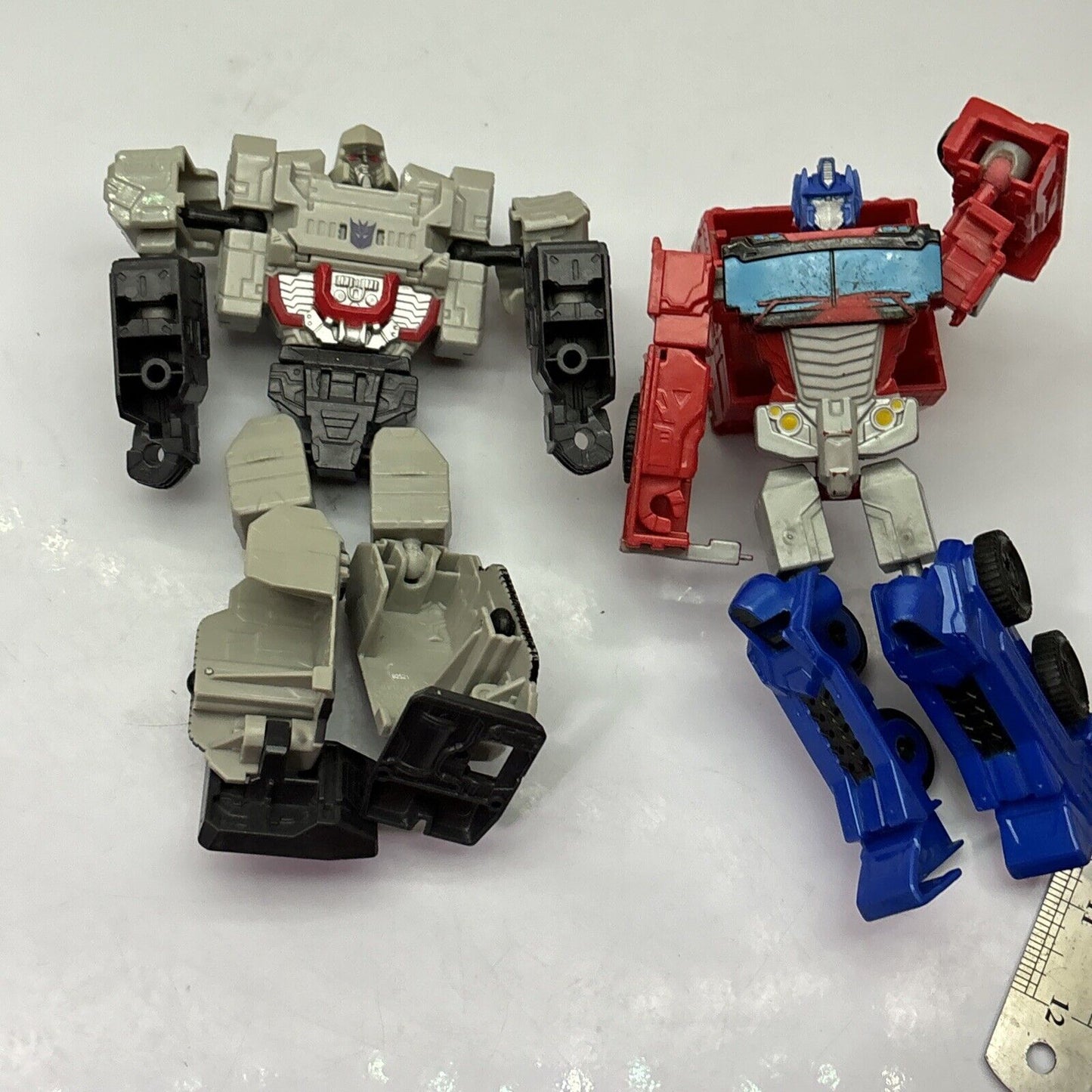 Transformers Optimus Prime & Megatron Figure C-295D E4302 E0771 *Missing Parts*