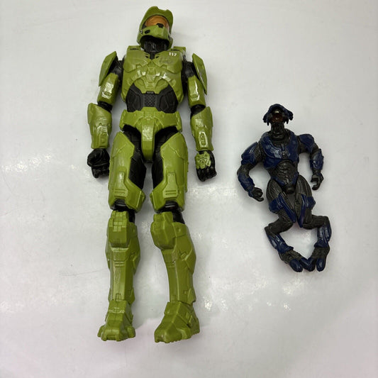 Halo Master Chief 12" & 7" Covenant Elite Minor Figure