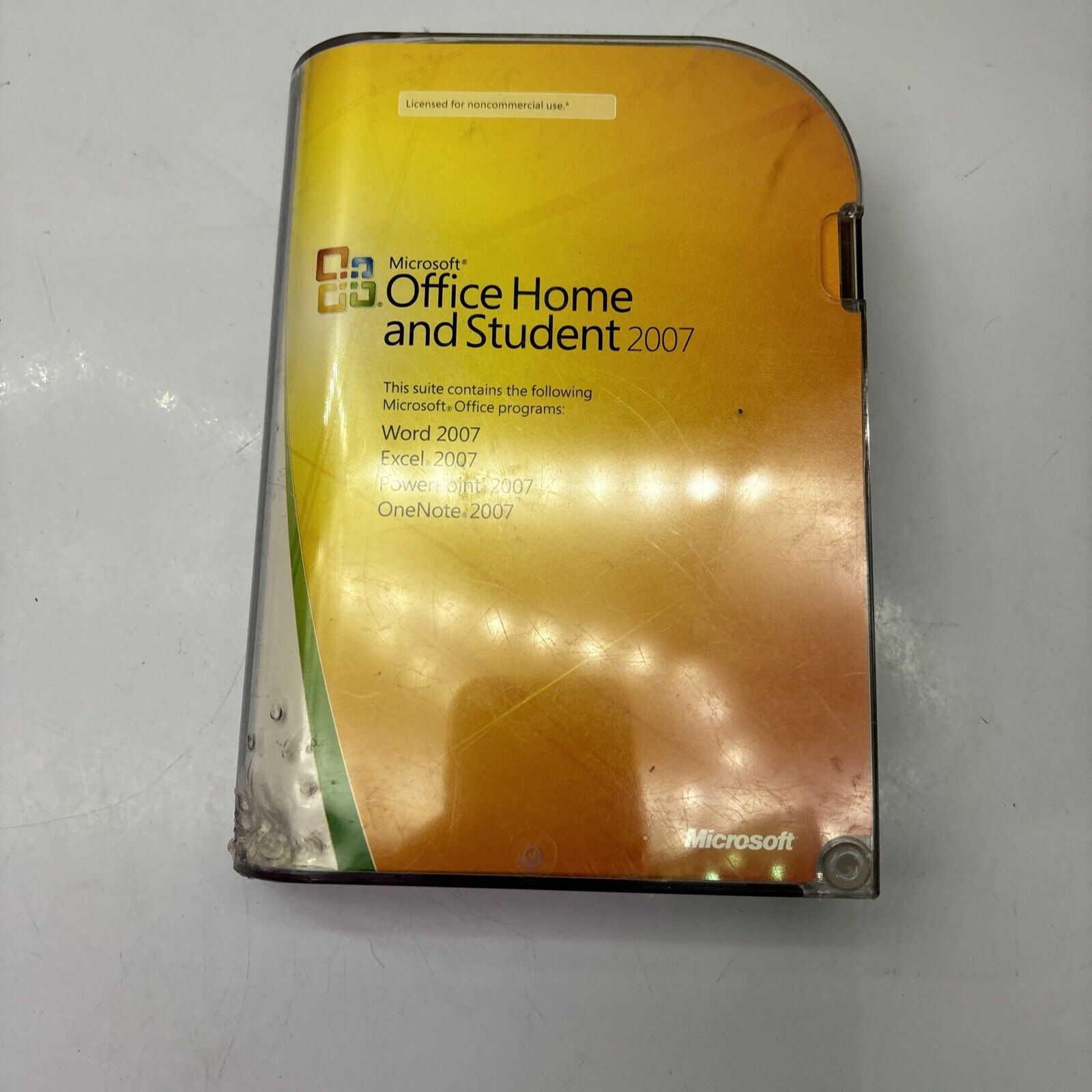 Microsoft Office Home And Student 2007 PC DVDROM Retro Unit